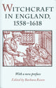 Book cover of: Witchcraft in England, 1558-1618