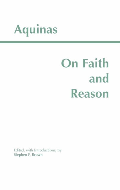 Book cover of: On Faith and Reason