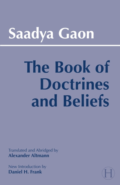 Book cover of: Book of Doctrines and Beliefs