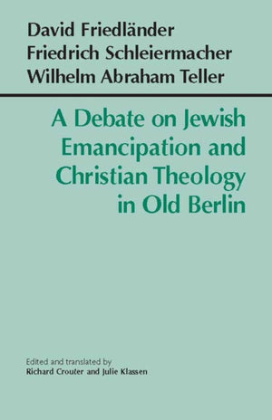 Debate on Jewish Emancipation and Christian Theology in Old Berlin