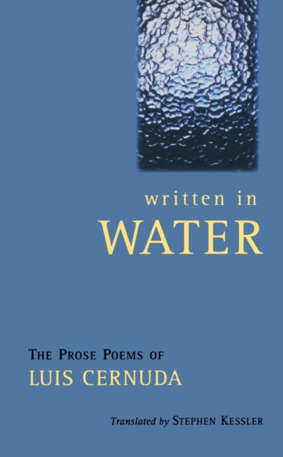 Book cover of: Written In Water. By: Luis Cernuda