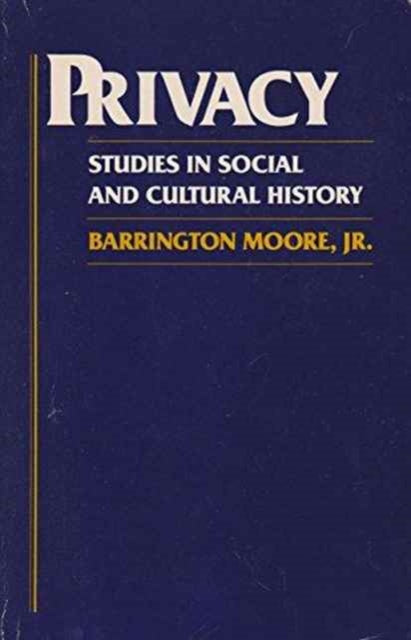 Book cover of: Privacy. By: H. Moore