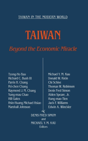 Taiwan: Beyond the Economic Miracle