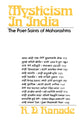 Book cover of: Mysticism in India