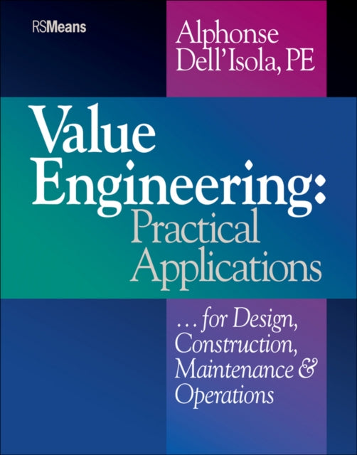 Book cover of: Value Engineering. By: Alphonse Dell'Isola