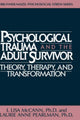 Book cover of: Psychological Trauma And Adult Survivor Theory