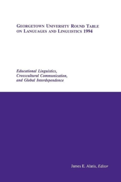 Georgetown University Round Table on Languages and Linguistics (GURT) 1994