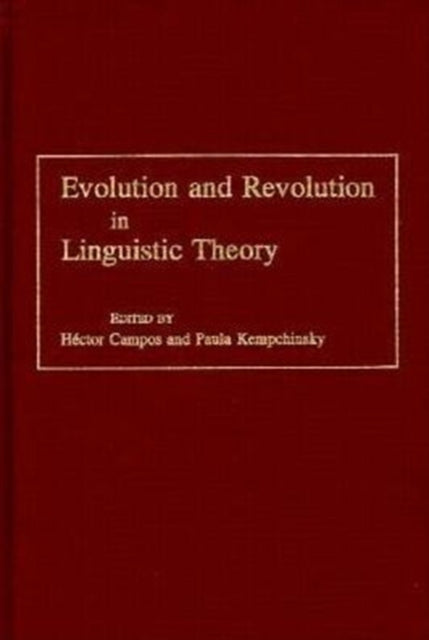 Evolution and Revolution in Linguistic Theory