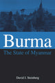 Book cover of: Burma. By: David, I. Steinberg