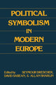 Book cover of: Political Symbolism in Modern Europe