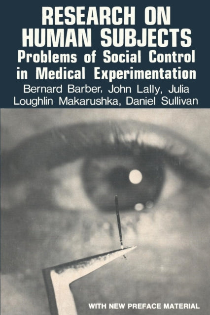 Book cover of: Research on Human Subjects. By: Bernard Barber