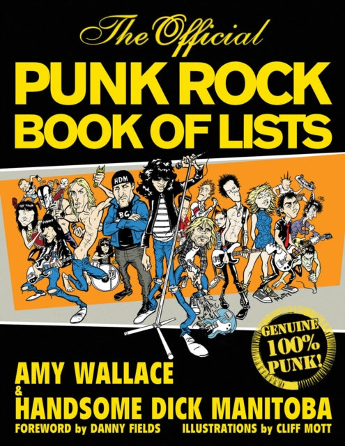 Book cover of: Official Punk Rock Book of Lists. By: Amy Wallace