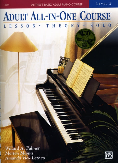 Alfred's Basic Adult All In One Course 2 9780882849942 Willard A. Palmer