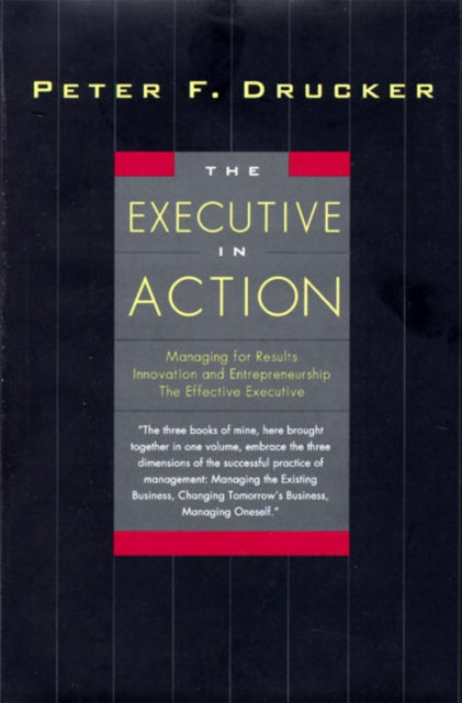 Book cover of: Executive in Action