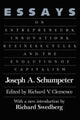 Book cover of: Essays. By: Joseph Alois Schumpeter