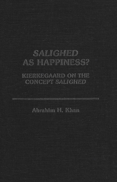 Book cover of: Salighed As Happiness?