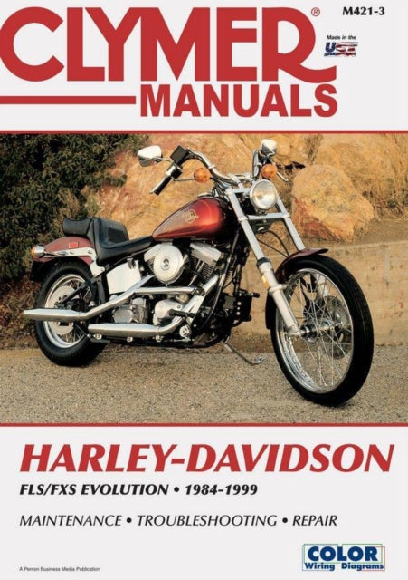Book cover of: Harley-Davidson FLS-FXS Evolution, Evo Softail, Fat Boy (1984-1999) Service Repair Manual
