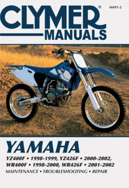 Book cover of: Yamaha YZ400F, YZ426F, WR400F & WR426F Motorcycle (1998-2002) Service Repair Manual