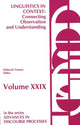 Book cover of: Linguistics in Context--Connecting Observation and Understanding. By: Deborah Tanen