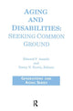 Book cover of: Aging and Disabilities