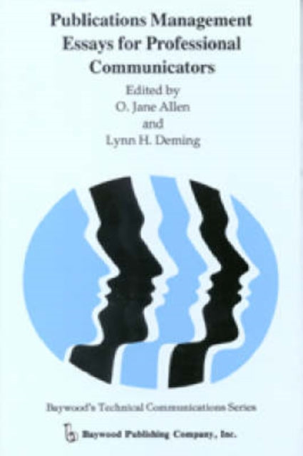 Book cover of: Publications Management. By: O. Jane Allen