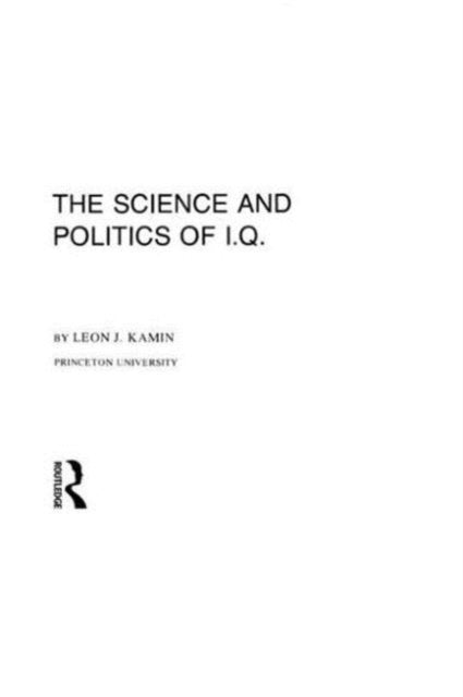 Book cover of: Science and Politics of I.q.