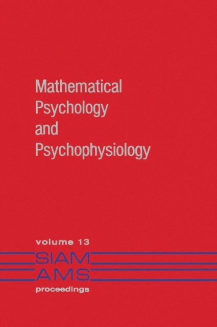Mathematical Psychology and Psychophysiology