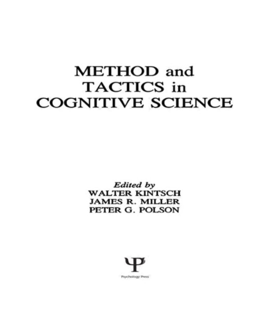Book cover of: Methods and Tactics in Cognitive Science