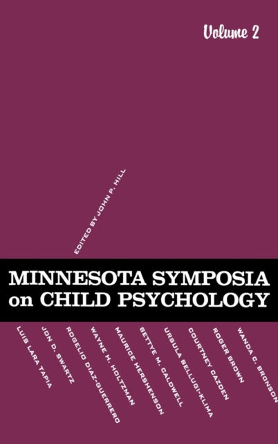 Minnesota Symposia on Child Psychology