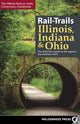 Book cover of: Rail-Trails Illinois, Indiana, & Ohio. By: Rails-to-Trails Conservancy