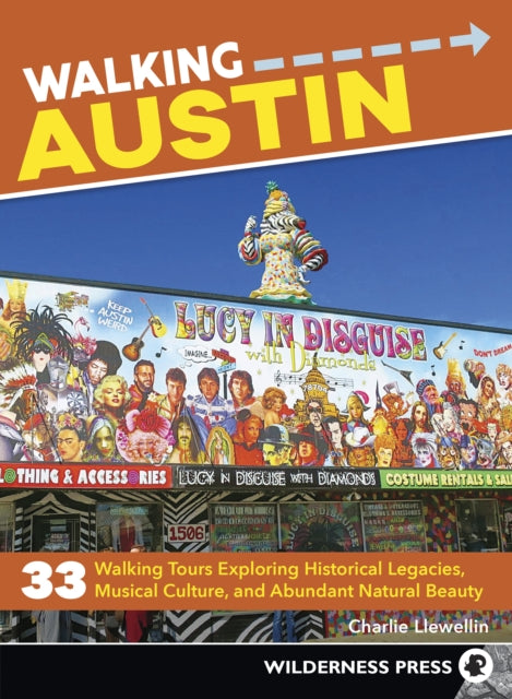 Book cover of: Walking Austin. By: Charlie Llewellin