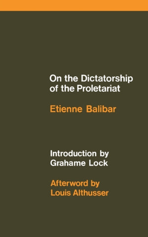 On the Dictatorship of the Proletariat