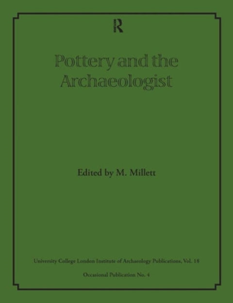 Pottery and the Archaeologist