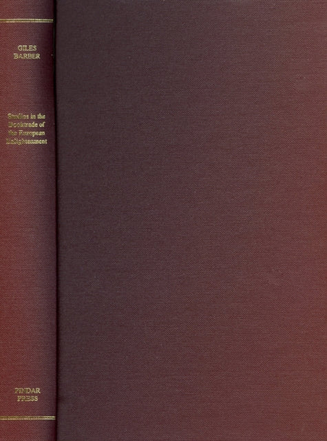 Studies in the Booktrade of the European Enlightenment