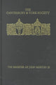 Book cover of: Register of John Morton, Archbishop of Canterbury 1486-1500: III. By: Christopher Harper-Bill