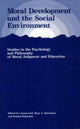Book cover of: Moral Development and the Social Environment