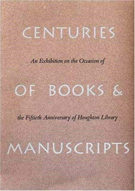 Book cover of: Centuries of Books and Manuscripts. By: Anne Anninger