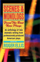Book cover of: Scenes & Monologs from the Best New Plays. By: Roger Ellis
