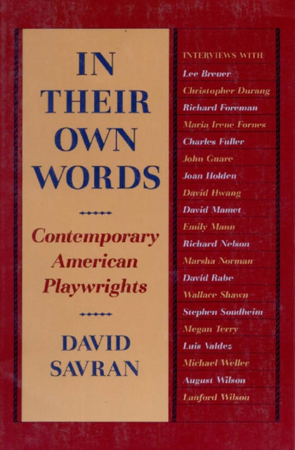 Book cover of: In Their Own Words