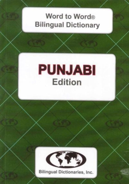 Book cover of: English-Punjabi & Punjabi-English Word-to-Word Dictionary