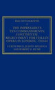 Book cover of: Impresario's Ten Commandments