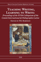 Book cover of: Teaching Writing, Learning to Write