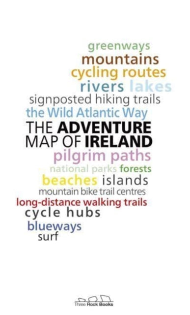 Book cover of: Adventure Map of Ireland