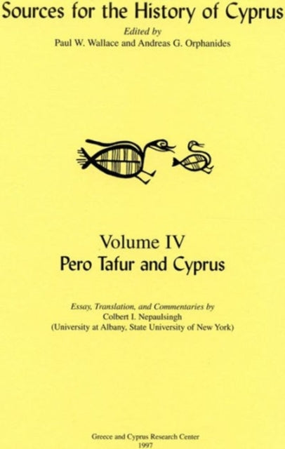 Book cover of: Pero Tafur and Cyprus