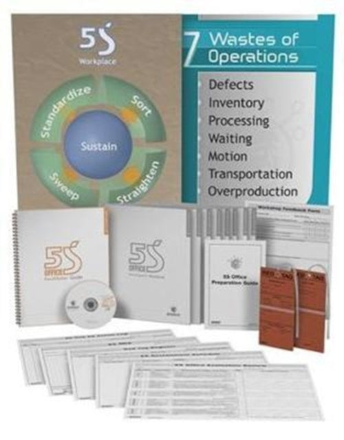 Book cover of: 5S Office Solution Package. By: Collin McLoughlin
