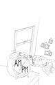 Book cover of: AM/PM. By: Amelia Gray