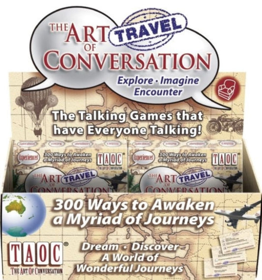 Book cover of: Art of Conversation 12 Copy Display - Travel. By: Louise Howland