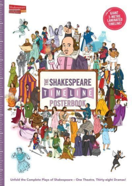 Book cover of: Shakespeare Timeline Posterbook