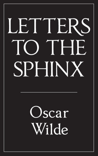 Book cover of: Letters to the Sphinx