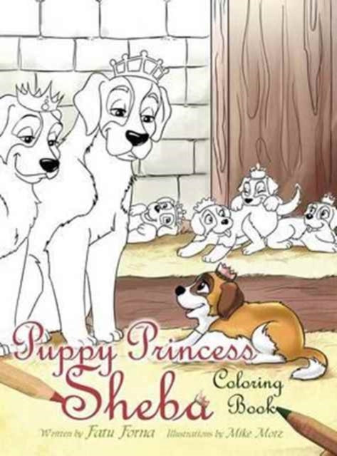 Book cover of: Puppy Princess Sheba. By: Fatu Forna
